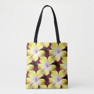 Bolso De Tela Amarillo sumergido......