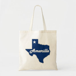 Bolso De Tela Amarillo Texas Map Lone Star State Panhandle Texan