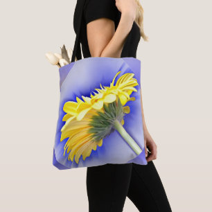 Bolso De Tela Amarillo y azul