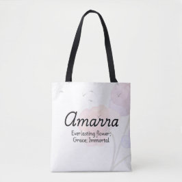 Bolso De Tela Amarra Tote Bag