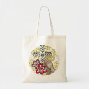 Bolso De Tela Amaryllis Christian Cross
