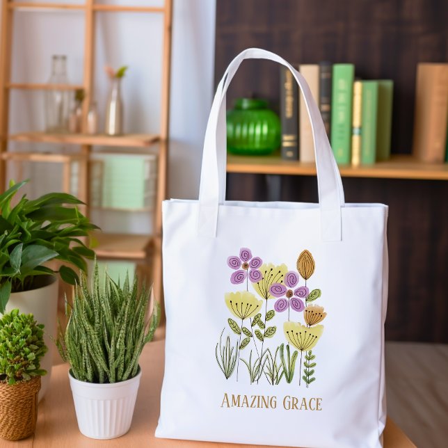 Bolso De Tela Amazing Grace Wildflowers (Subido por el creador)