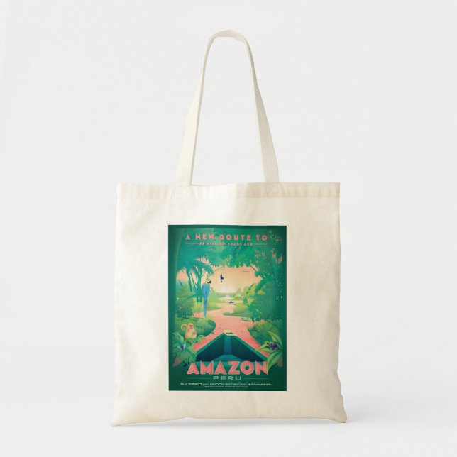 BOLSO DE TELA AMAZON (Frente)