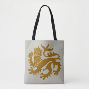 Bolso De Tela Amber Gothic Revival Lion Tote Bag