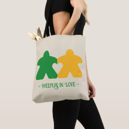 Bolso De Tela Ámbito, Tote verde y amarillo