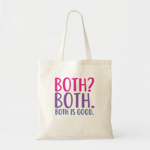 Bolso De Tela Ambos. Ambos Son Un Buen Orgullo Bisexual Gracioso