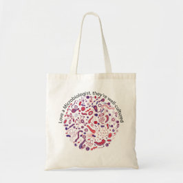 Bolso De Tela Ame a un microbiólogo