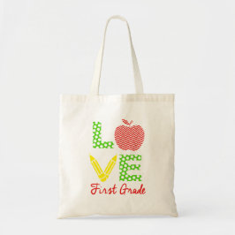 Bolso De Tela Ame el primer grado