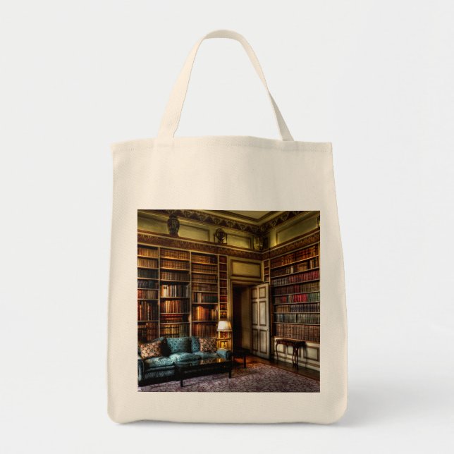 Bolso De Tela ¡Ame su biblioteca! (Frente)