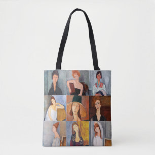 Bolso De Tela Amedeo Modigliani - Collage de obras maestras