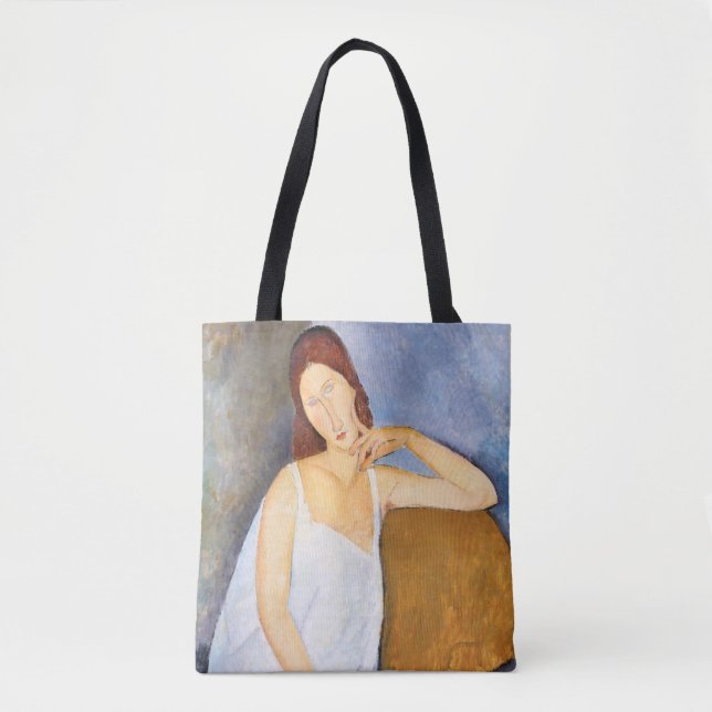 Bolso De Tela Amedeo Modigliani - Jeanne Hebuterne (Anverso)
