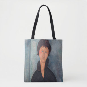 Bolso De Tela Amedeo Modigliani - Mujer con ojos azules
