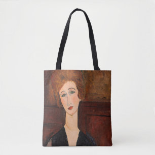 Bolso De Tela Amedeo Modigliani - Retrato de una mujer