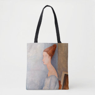 Bolso De Tela Amedeo Modigliani - Retrato Jeanne Hebuterne #3
