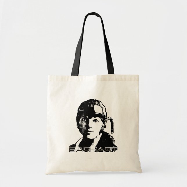 Bolso De Tela Amelia Earhart (Frente)