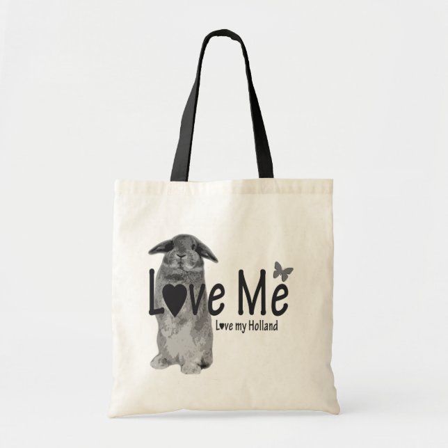 Bolso De Tela Ámeme, ame mi Holanda (Frente)