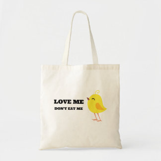 Bolso De Tela ¡Ámeme, no me coma!