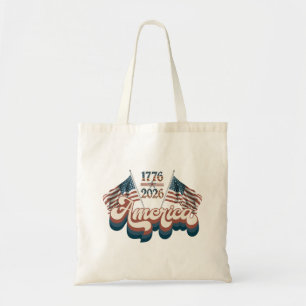 Bolso De Tela América 1776–2026, Patriótica, EE. UU. 250 años