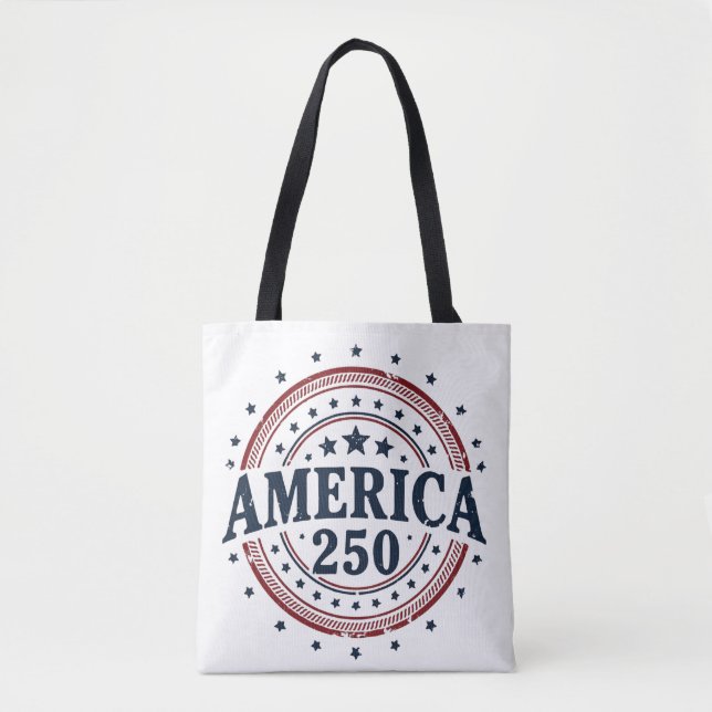 Bolso De Tela America 250 Anniversary Patriotic Stars (Anverso)