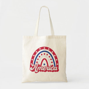 Bolso De Tela America Boho Rainbow 4 de julio de 1776