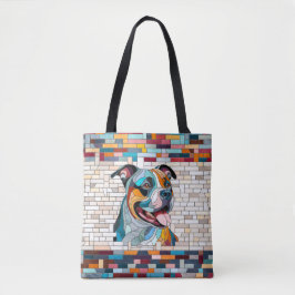 Bolso De Tela American Staffordshire Terrier - Amstaff