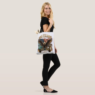 Bolso De Tela Americano 250 Aniversario USA Patriótico 4 de Juli