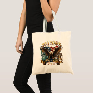 Bolso De Tela Americano 250 Aniversario USA Patriótico 4 de Juli