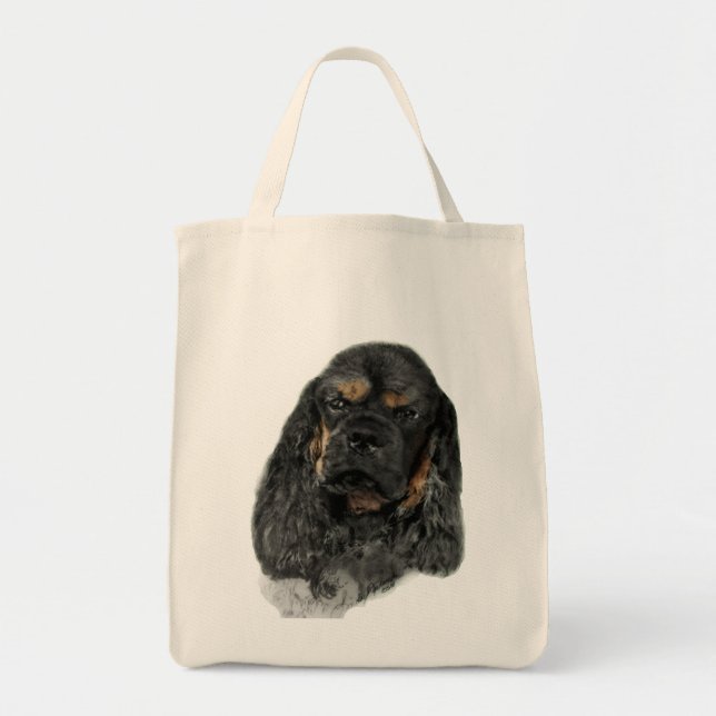 Bolso De Tela Americano cocker spaniel (Frente)