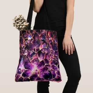 Bolso De Tela Ametista