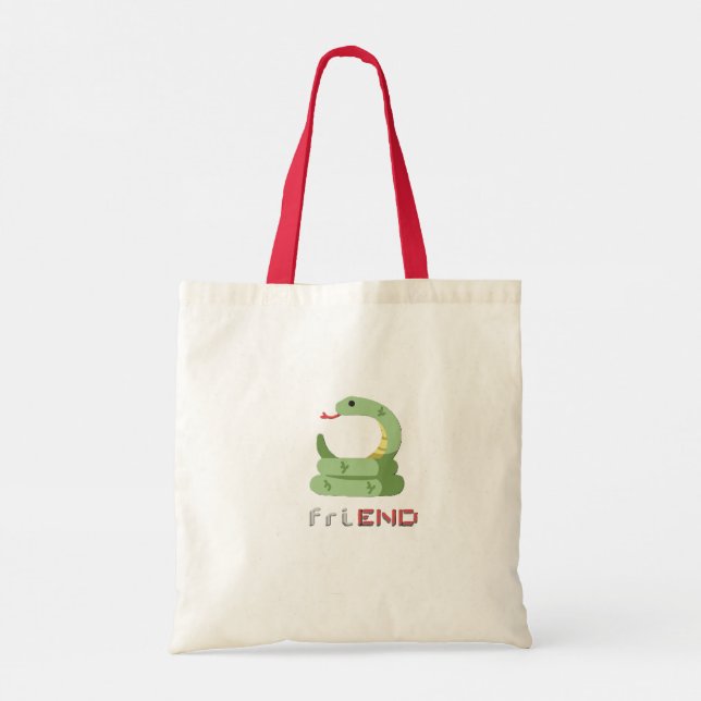 Bolso De Tela amigo (Reverso)