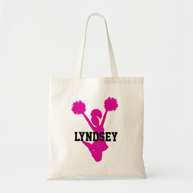 Bolso De Tela Amigo Rosa Tote Bag (Frente)