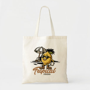 Bolso De Tela Amigo Tropical - Mascota Cítrica