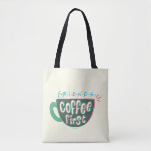 Bolso De Tela AMIGOS™   Café primero