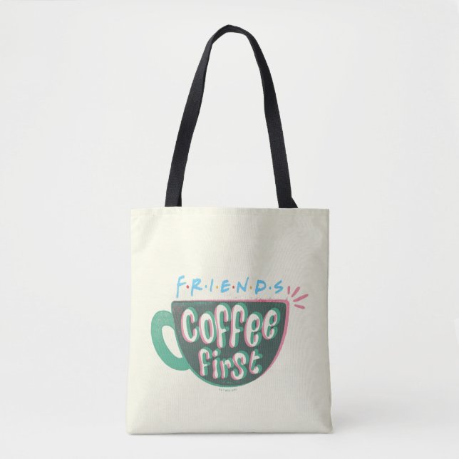 Bolso De Tela AMIGOS™ | Café primero (Anverso)