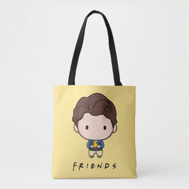 Bolso De Tela AMIGOS™ | Chandler Chibi (Anverso)