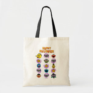 Bolso De Tela Amigos de la Calle Sésamo - ¡Feliz Halloween!