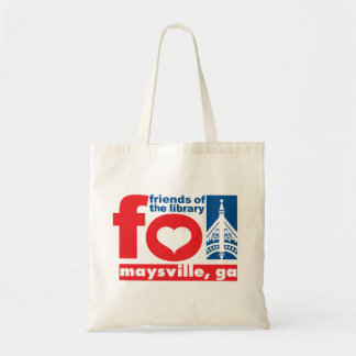 Bolso De Tela Amigos del delantal de la biblioteca pública de