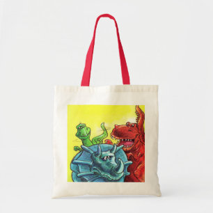 Bolso De Tela Amigos del dinosaurio