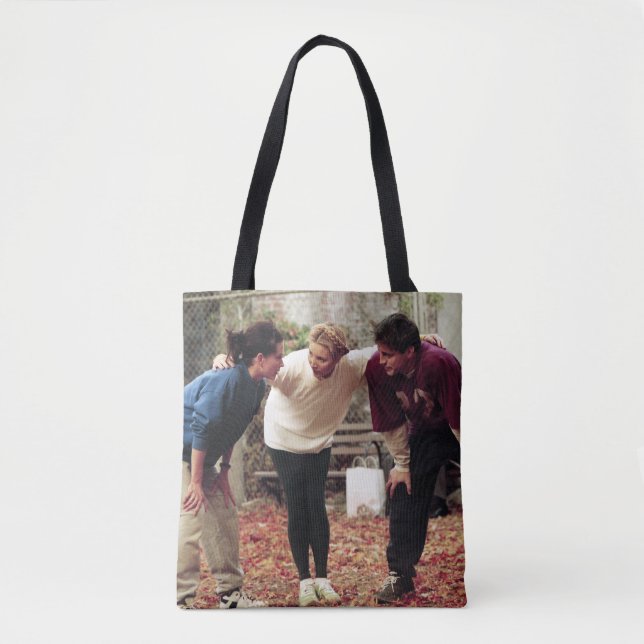 Bolso De Tela AMIGOS™ | Geller Bowl Team Monica (Anverso)