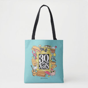 Bolso De Tela AMIGOS™ Gráfico de 30 años