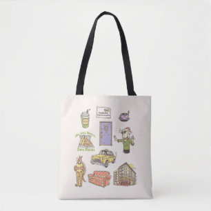 Bolso De Tela AMIGOS™   Gráfico de iconos Personalizados