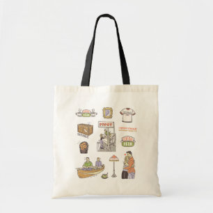 Bolso De Tela AMIGOS™   Iconos Personalizados