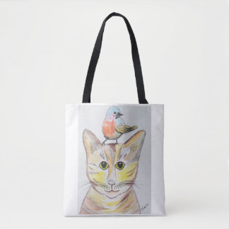 Bolso De Tela Amigos inesperados