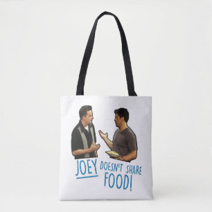 Bolso De Tela AMIGOS™ ¡Joey no comparte comida!