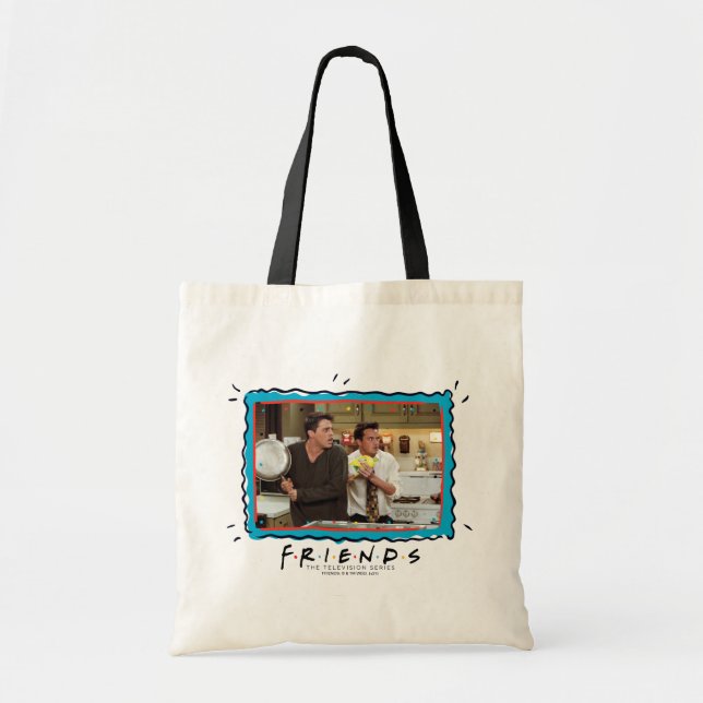 Bolso De Tela AMIGOS™ | Joey y Chandler Sasued (Frente)