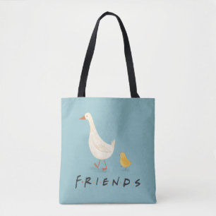 Bolso De Tela AMIGOS™   La chica y el pato