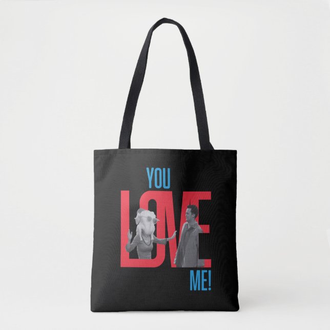 Bolso De Tela AMIGOS™ | Me Amas Cita (Anverso)