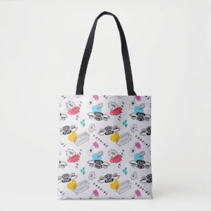 Bolso De Tela AMIGOS™   Patrón de iconos