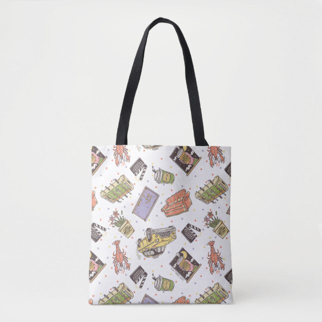 Bolso De Tela AMIGOS™ | Patrón de iconos de punto de Polka (Anverso)