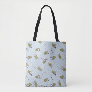 Bolso De Tela AMIGOS™   Patrón de puntos centrales de polka